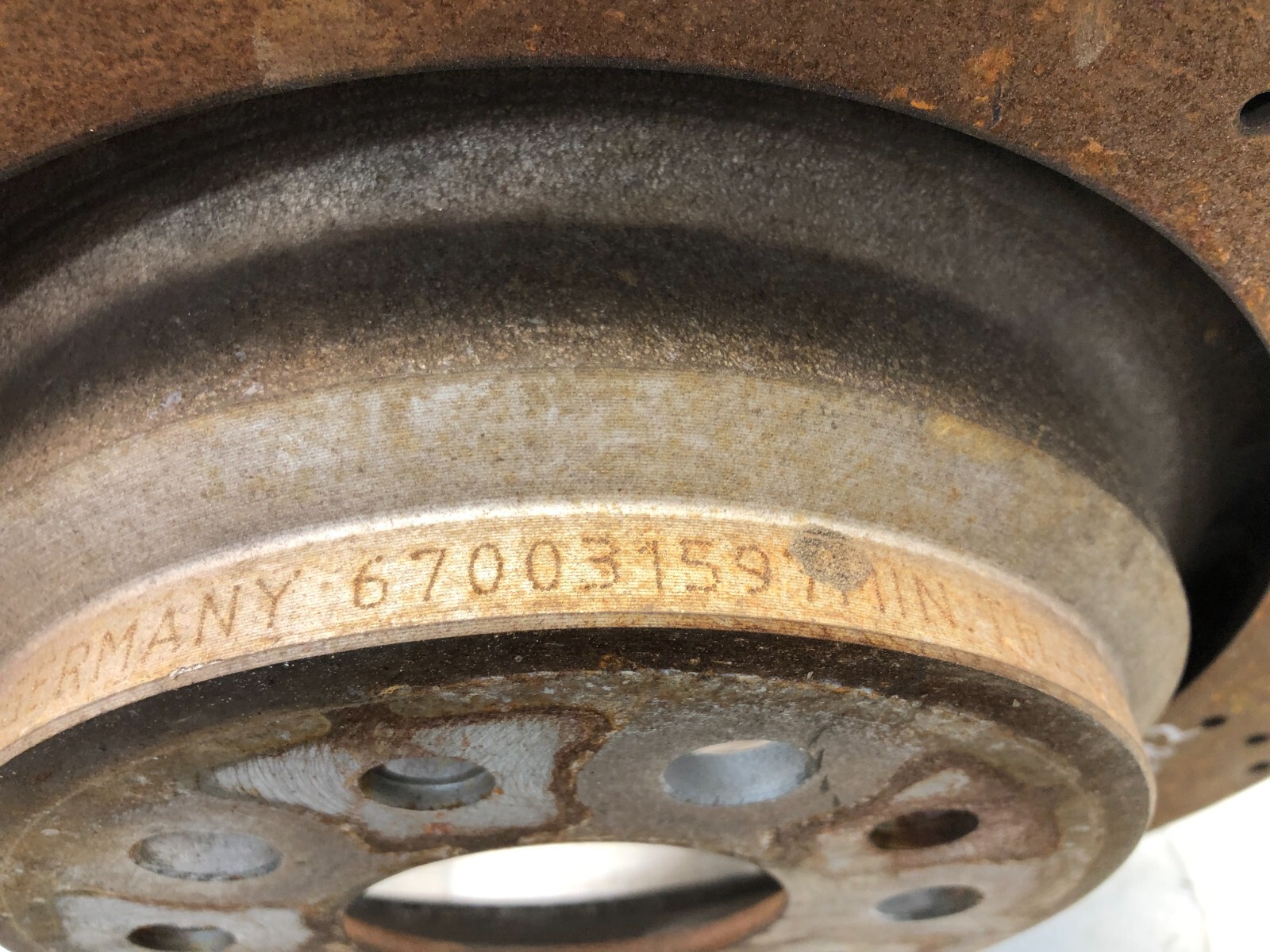 2014-2024 MASERATI GHIBLI S QUATTROPORTE REAR BRAKE DISC ROTOR SET X2 OEM