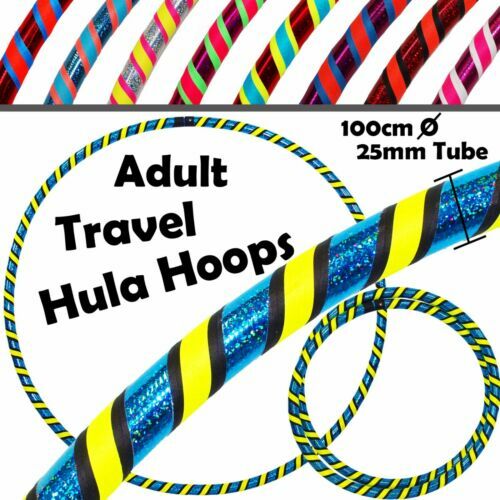 GORILLA SPORTS Hula Hoop 96cm - 1kg Fitnessreifen Mit Massage