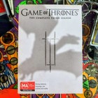 Game Of Thrones: The Complete Third Season 3 - 5 Disk DVD Set With Card Sleeve
