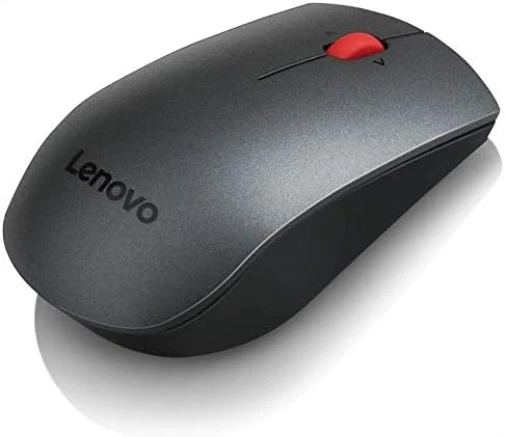 Lenovo PROFESSIONAL WIRELESS LASER MOUSE, Grey, Red, S6089L1 Single - Image 2 of 4