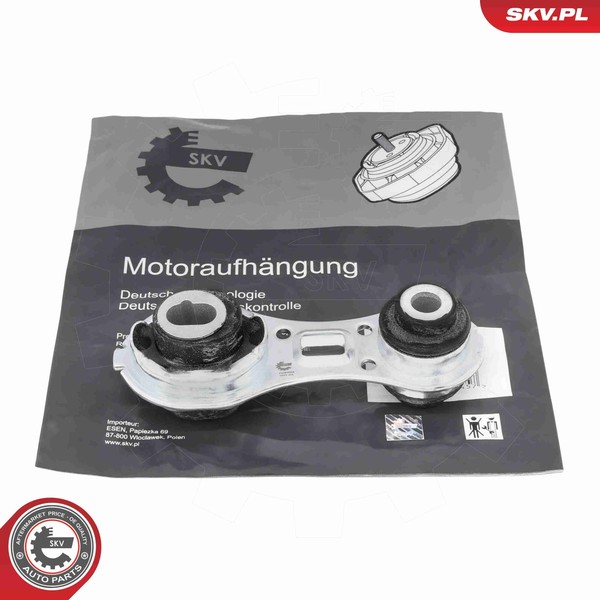 Motorlager Esen Skv 75SKV064 Aluminium Gummi/Metall FüR Renault Megane 2 BM0 KM0-image