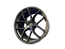 2018-2023 MCLAREN 720S 20X11 REAR 10 SPOKE WHEEL RIM BLACK ALLOY *CURB RASH*