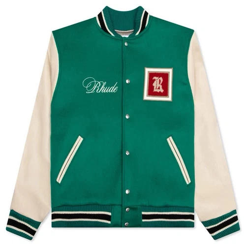 giacca rhude varsity