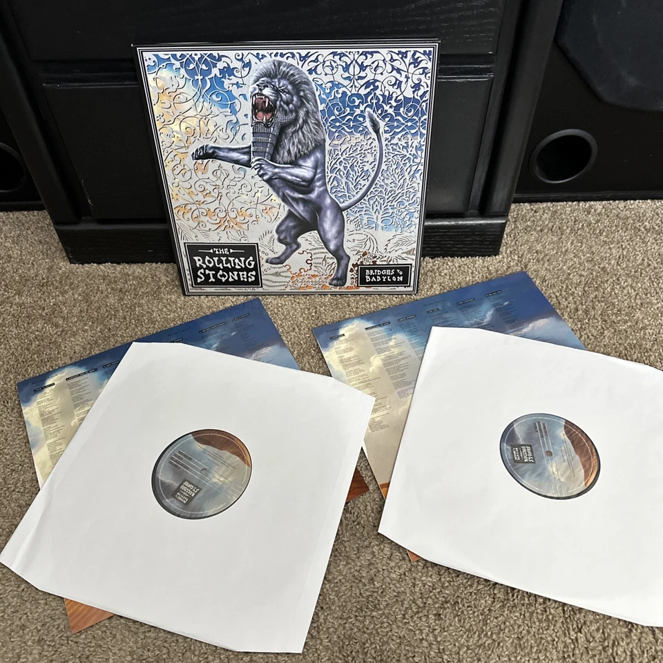 The Rolling Stones ~ Bridges To Babylon 2LP 180g Vinyl NM/M- Reissue Clean - Image 3 of 4