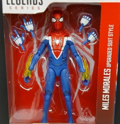 Marvel Legends Spider-Man Miles Morales GamerVerse Upgraded Suit
