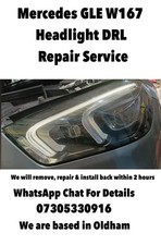 Mercedes GLE W167 2018 to 2023 Headlight DRL Day Running Light Repair Service