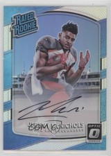 2017 Donruss Optic Rated Rookie Holo Auto 31/99 Jeremy McNichols #200 Auto 02a1