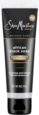 (Free Duty Tax) SheaMoisture Facial Wash and Scrub African Black Soap for Bl