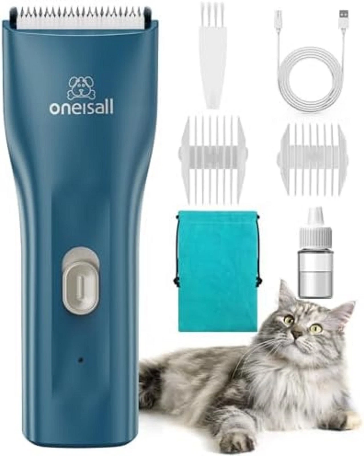 Pet Clipper for Cat Matted Hair, Pet Shaver for Cats Quiet Pet Clippers Waterpro