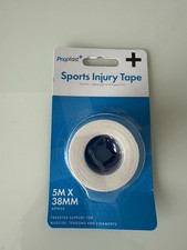 Proplast Sports Injury Tape 5M X 38MM Supportive, Lightweight And Flexible 1.30 per metre