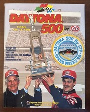 1993 Daytona 500 Program with Patch on Front Cover