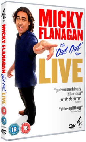 Micky Flanagan Live: The Out Out DVD New & Sealed - Fast Shipping - Image 2