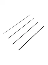 DLTX 4pc Long Drill Bit Cleaning Set for John Deere A B D G 50 60 Carburetors