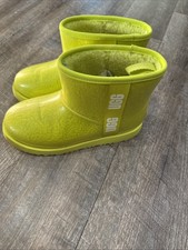 UGG Classic Clear Neon Yellow Boots  1113190 ...