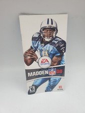 Madden 2008 PSP MANUAL ONLY