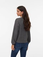 Strickjacke Vero Moda Vmlea Damen, GrößE M, Grau, Baumwolle, Cardigan