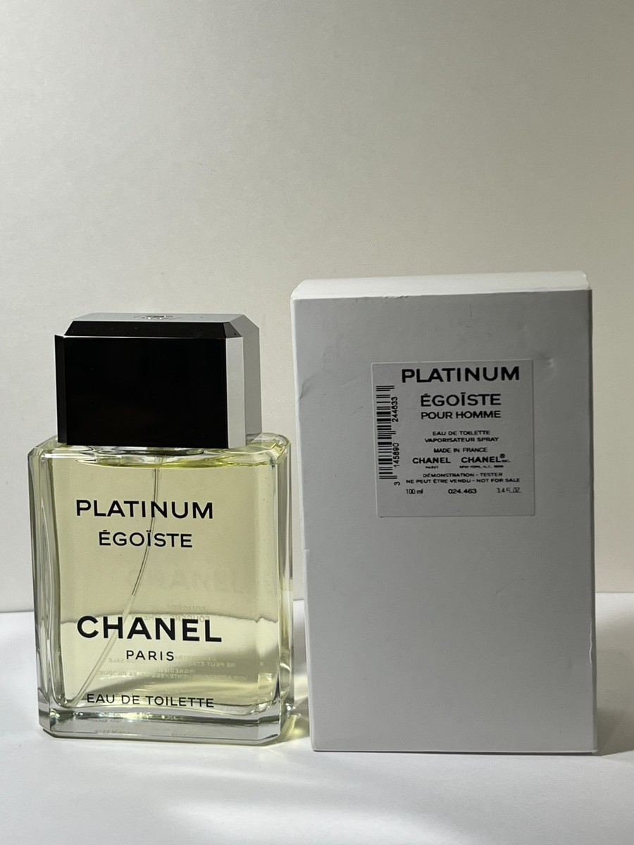 Platinum Egoiste Pour Homme by CHANEL 3.4 Oz 100ml Eau De Toilette
