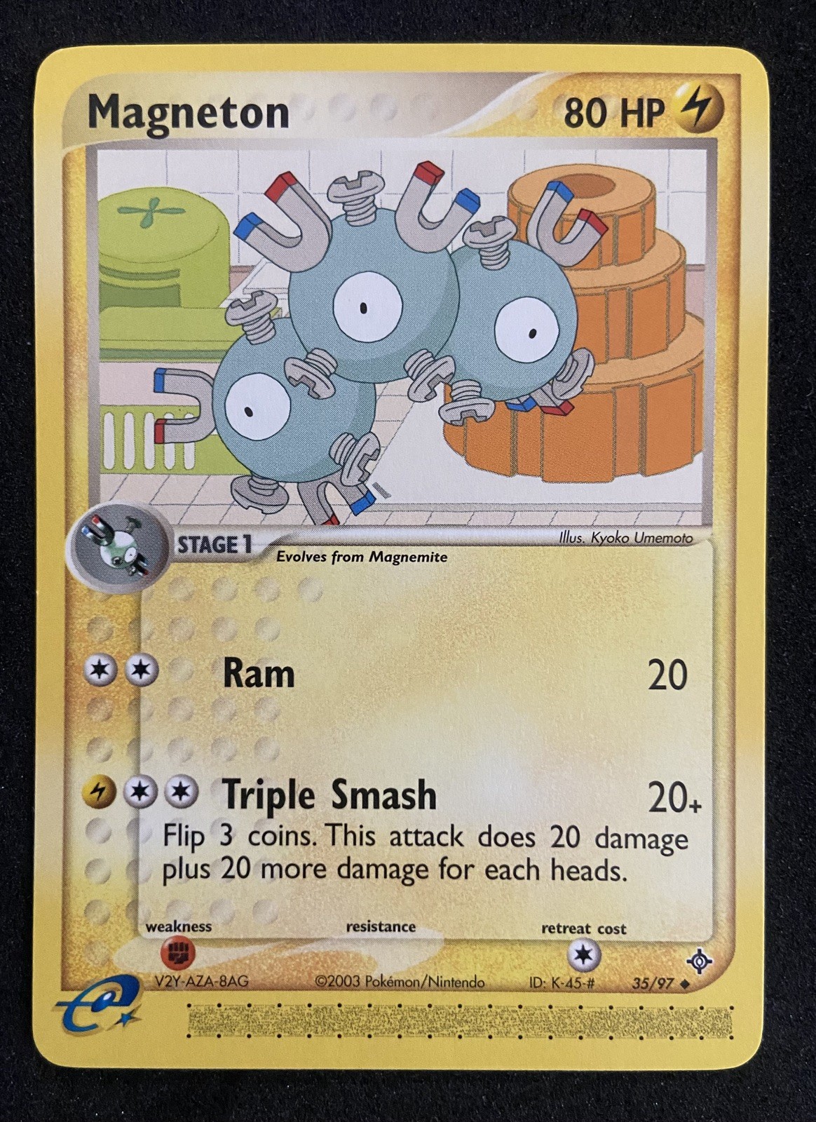 Magneton 35/97 -Pokémon Dragon -Uncommon NM