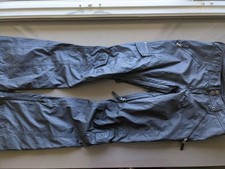 Burton Snow Pants Slim Fit Black XS Shuan White Collection Snowboard Ski Skinny