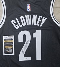 Noah Clowney Signed Autographed Brooklyn Nets Jersey JSA COA 