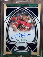 2026 Topps Tier One Operators Autograph Andy Pettitte On Card Auto /75