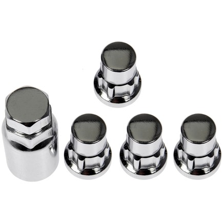 Dorman 712-228 Wheel Nut Lock Chrome Acorn Set 1/2 20 889245536914