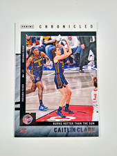 2025 Panini Caitlin Clark Chronicled Burns Hotter Than The Sun #28