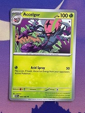 accelgor pokemon card 010/189 Accelgor | Rare Reverse Holo Card | SWSH-03 Darkness Ablaze