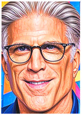 TED DANSON * Fun Novelty * CELEBRITY * Art Card * ATC ACEO