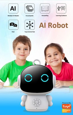 Tuya Smart AI Robot WiFi Educational Toy Voice Interactive Learning