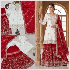 Women Dress Pakistani Salwar Kameez Readymade Suits Indian Wedding Party 3 Piece