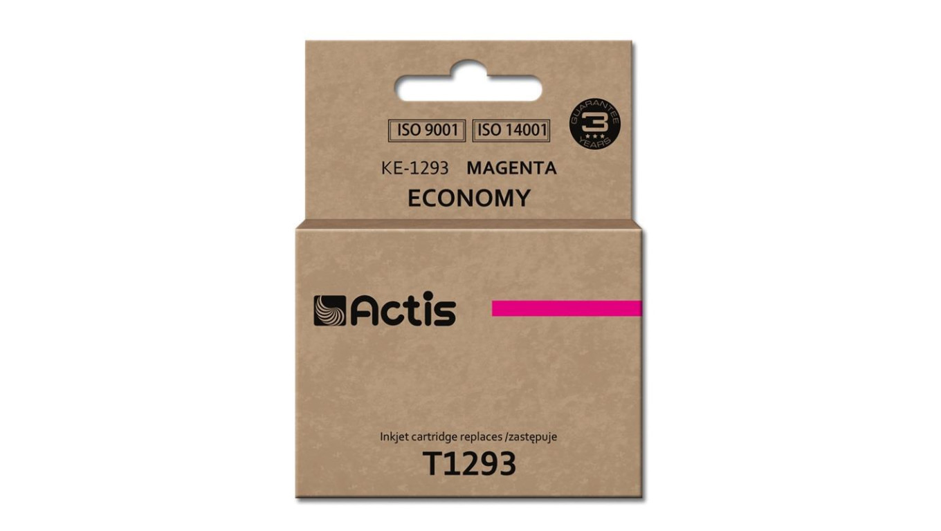 Tusz ACTIS KE-1293 (заменитель чернил Epson T1293 Standard, 15 мл)