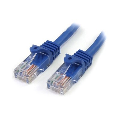 Startech RJ45PATCH35 35FT BLUE CAT5E CABLE SNAGLESS ETHERNET CABLE GIGABIT LAN R