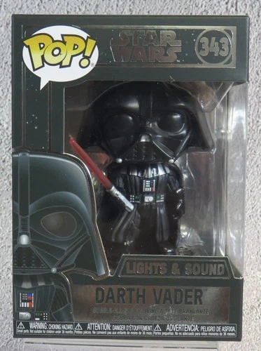 Funko Pop! Star Wars- Darth Vader #343 Light and Sound Vader!
