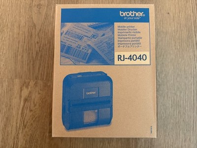 Brother Rugged Jet RJ-4040 Mobile WiFi AirPrint Thermal Label Printer (NEW)