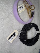 Women  s Hair Accessories Set   Padded Headbands  Gold Hair Claw Clip   New