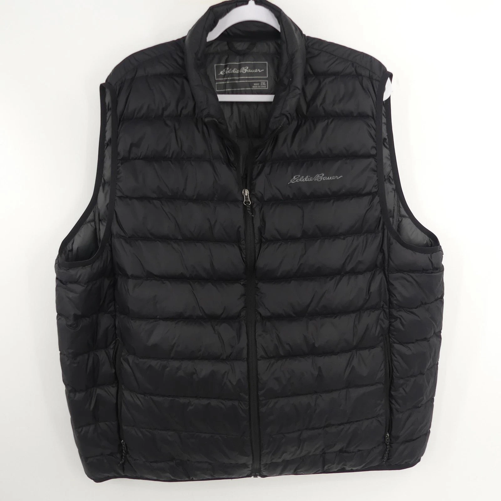 Eddie Bauer Vest Men's 2XL Down Puffer Lightweight Packable Quilted EB650