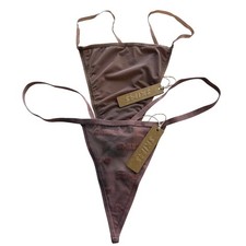 SKIMS T-String Thongs Lot Of 2 After Hours  Jelly Sheer XL
