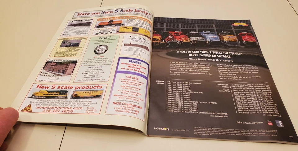 RAILROAD MODEL CRAFTSMAN MAGAZINE MARCH 2011 C&NW GP35 SLUG SET HO TRAIN 79 10 - Image 4 of 4