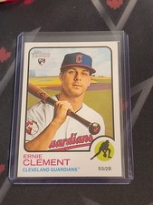 Ernie Clement RC 2022 Topps Heritage Rookie Card #277 Blue Jays QTY Available. rookie card picture
