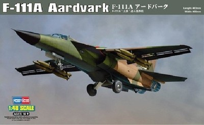 Hobbyboss 80348 General Dynamics F-111A Aardvark Maßstab 1:48