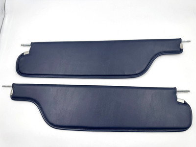 Dark Blue Sunvisor Set for 1969-1970 Chevrolet Impala Convertible
