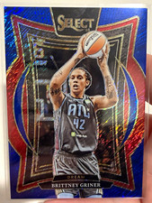 Brittney Griner /7 FOTL Exclusive Blue Shimmer 2025 WNBA Select #61