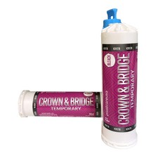 Dental Temporary Crown  Bridge 10:1 Shade Bleach Material  Cartridge 
