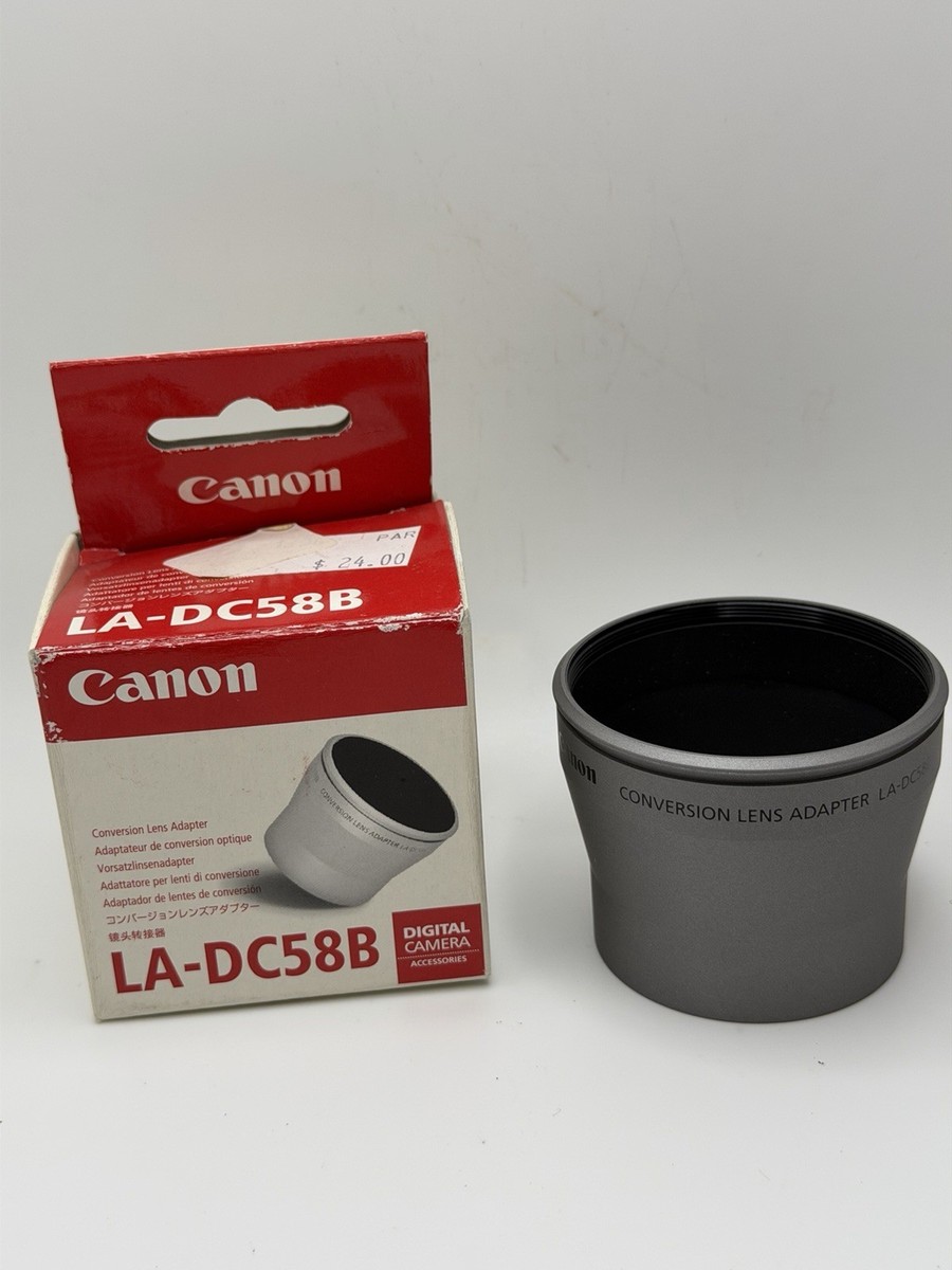 Canon LA-DC58B Lens Conversion Adapter for Powershot G3/G5/G6