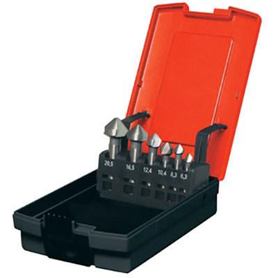 METALWORKS SET, VERSENKBARE SCHRAUBKÖPFE IN ETUI, MTMS6