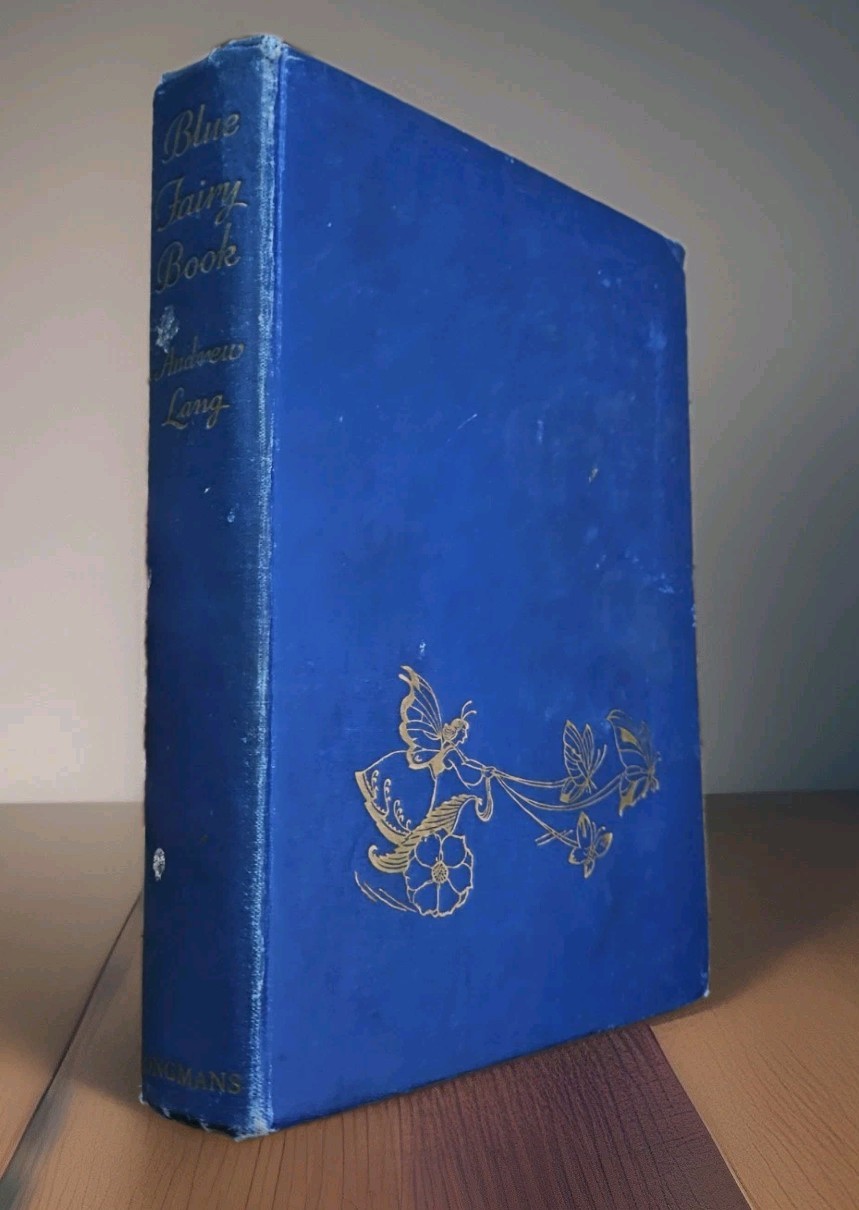 1958. The Blue Fairy Book by Andrew Lang / Illustrated Vintage Magical Hardcover