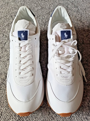 Polo-Sneaker '' Ralph Lauren '' Gr.45, Weiss