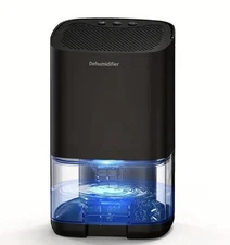 Dehumidifier 33.81oz, Portable Dehumidifiers for Home, Small Dehumidifier Led