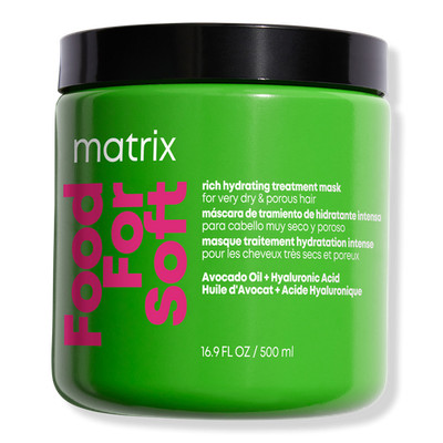 Matrix   Food For Soft Rich Hydrating Treatment Mask for Hair Repair 16.9oz